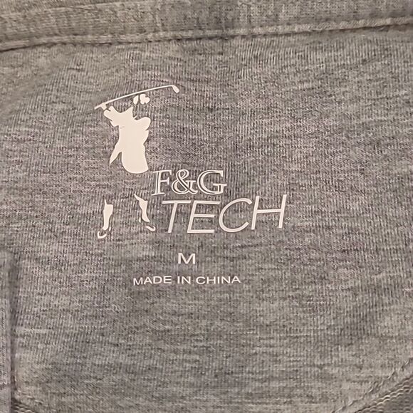 F&G Tech Gray Golf Shirt - Picture 6 of 16